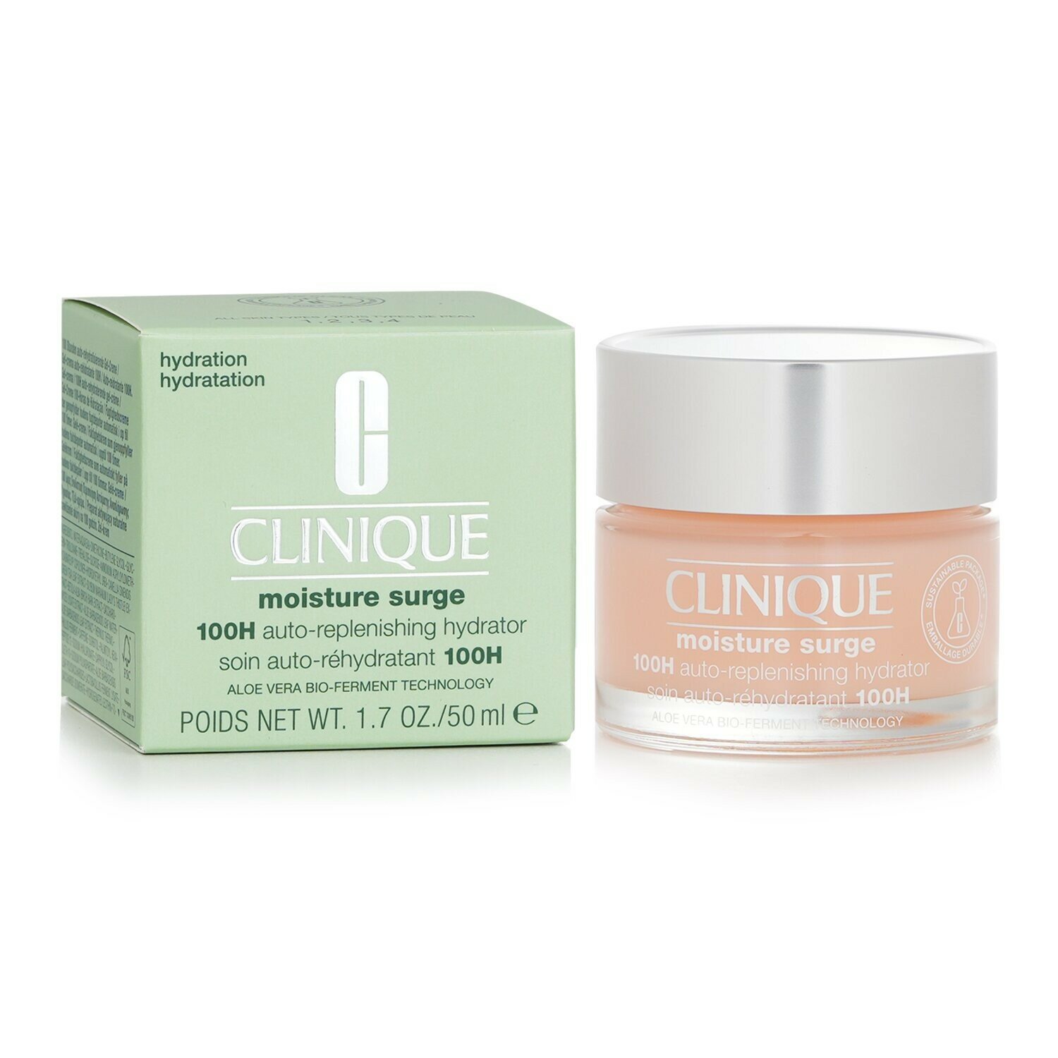 Clinique Moisture Surge 100H Auto-Replenishing Hydrator — непрерывное увлажнение для сияющей кожи 24/7