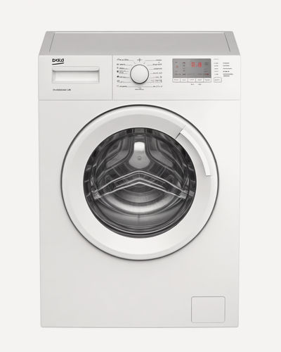 Изображение товара Стиральная машина BEKO WRS 5512 BWW с фронтальной загрузкой на 5 кг, 60x36.5x84см, 1000об/мин