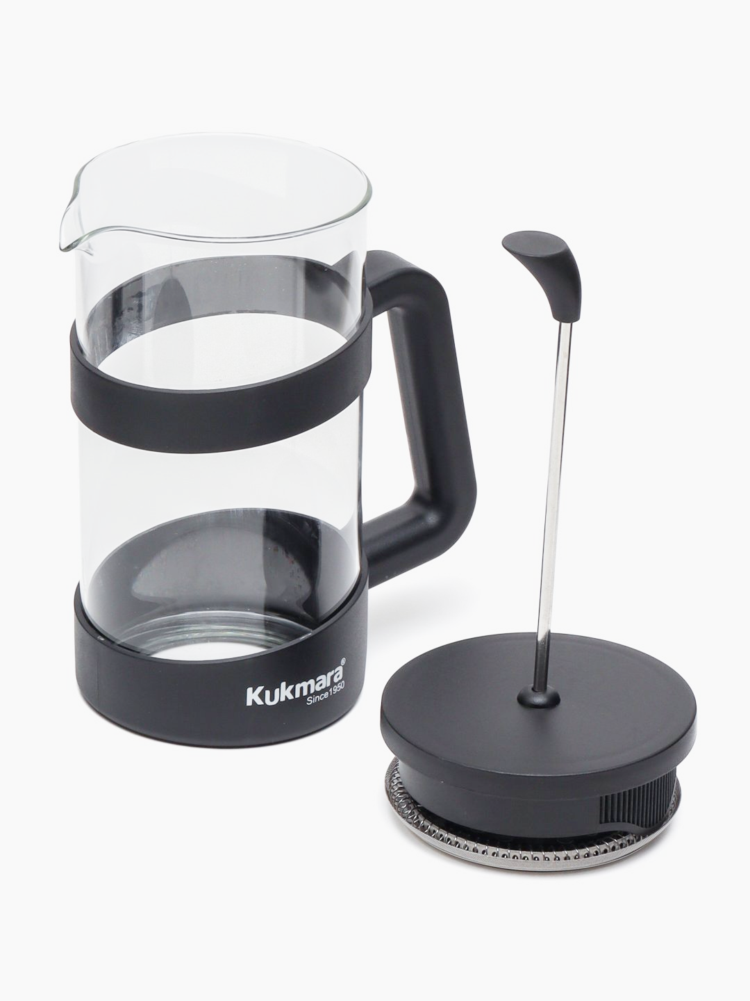 Стеклянный чайник French Press 1л (136) (kuk-09/10010100530) — фото 1