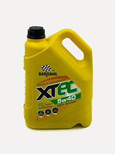 Изображение товара Моторное масло Bardahl XTEC 5w-40, 5 литров , синтетическое ,