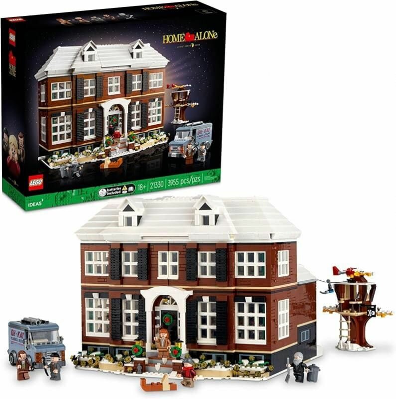 LEGO Ideas Один дома: Дом МакКалистеров (21330) Коллекционный набор с 5 минифигурками, 3955 деталей