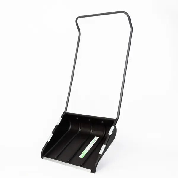 Скрепер для уборки снега 60x47 см пластик с алюминиевой ручкой