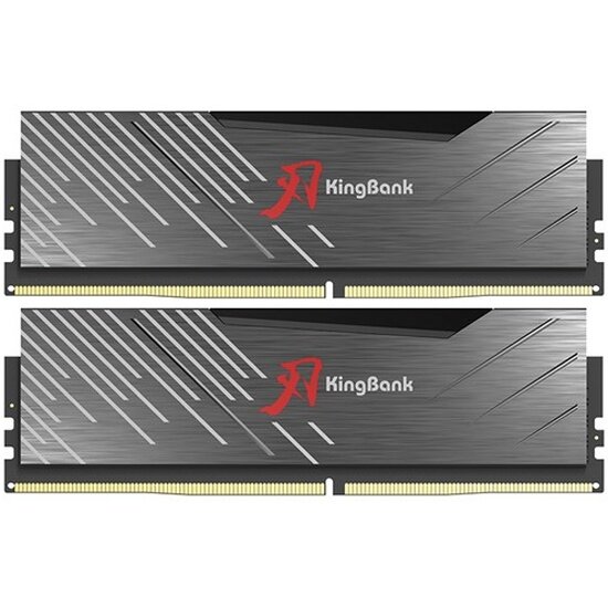 Оперативная память Kingbank KRXB series 32GB (2x16Gb) DDR5-6000 DIMM Black Heatsink (K5.01. FP05ED9406)