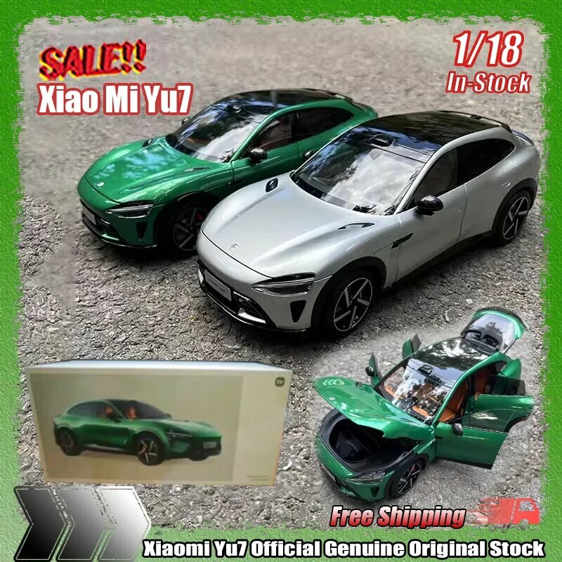 Картинки Игрушечный автомобиль Xiaomi Yu7 1:18 металлический