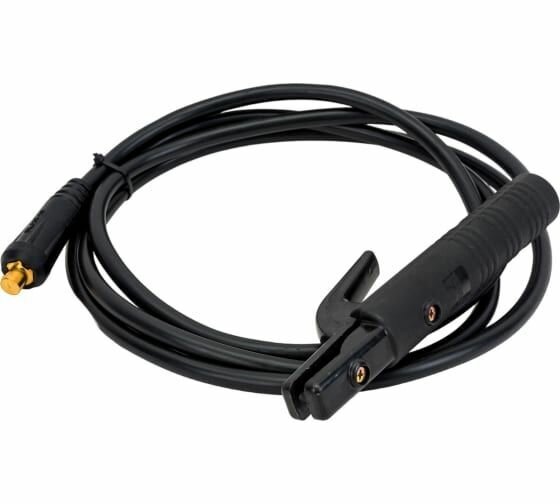 Кабель сварочный с электрододержателем 3 м, разъём 13 мм — фото 1