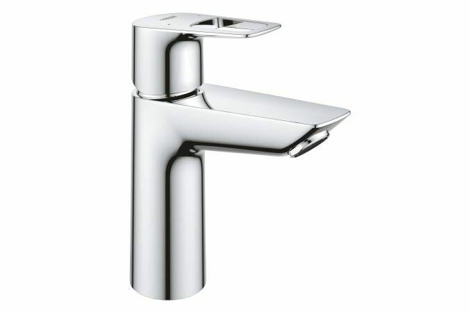 Смеситель для раковины GROHE BauLoop с нажимным донным клапаном, M-Size, хром (23886001)