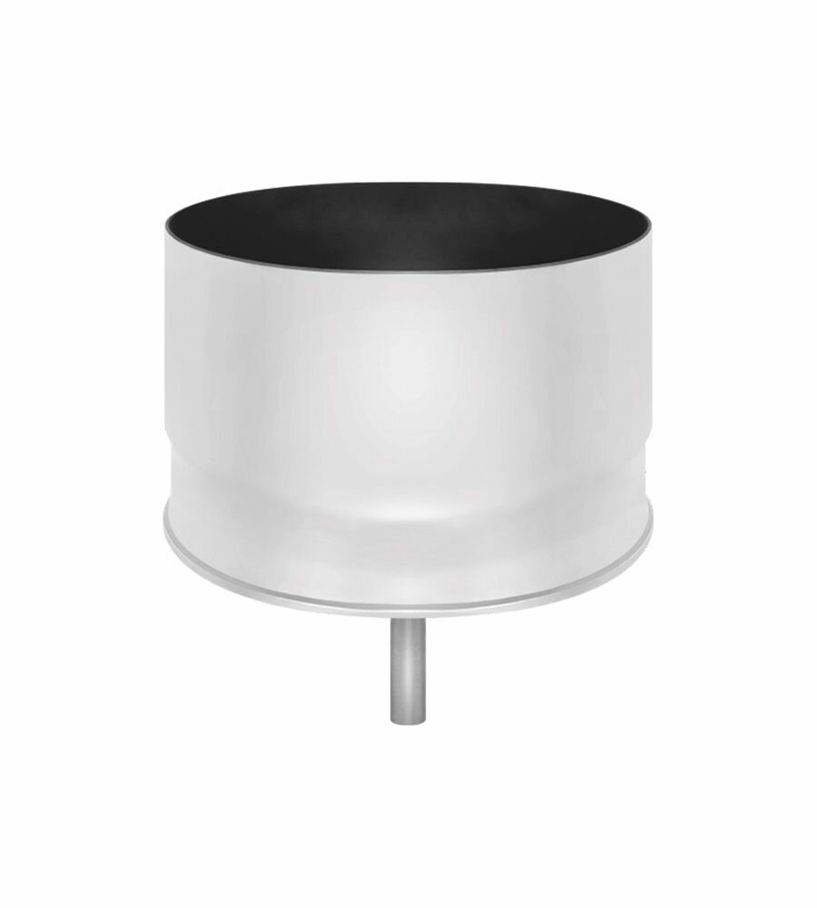 Везувий Стакан нерж. с конденсатоотводом (AISI 430/05мм) д.115