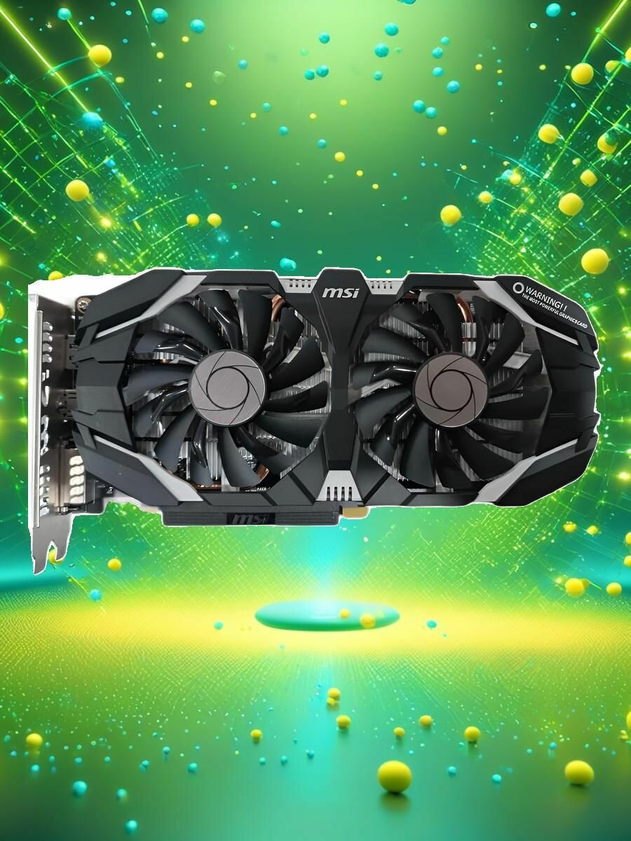 Видеокарта MSI GeForce GTX 1060 OC 6Gb OCV1 GDDR5 192 bit HDMI