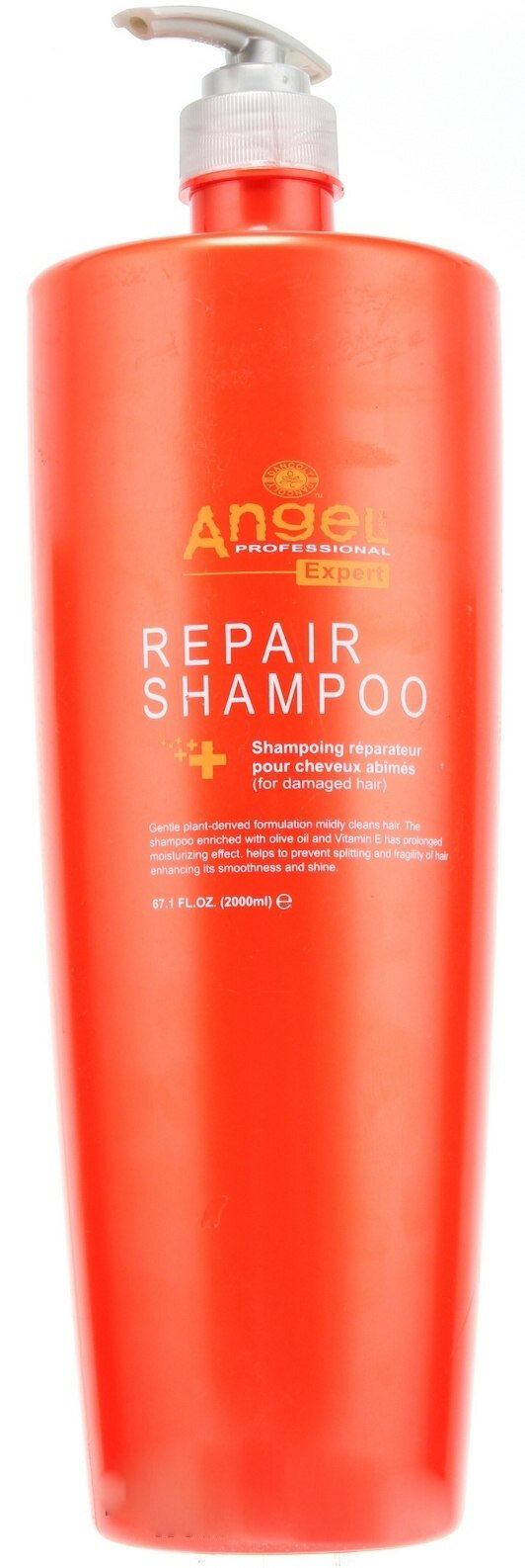 Angel Expert Восстанавливающий шампунь для волос профессиональный Repair Shampoo, 2000 мл