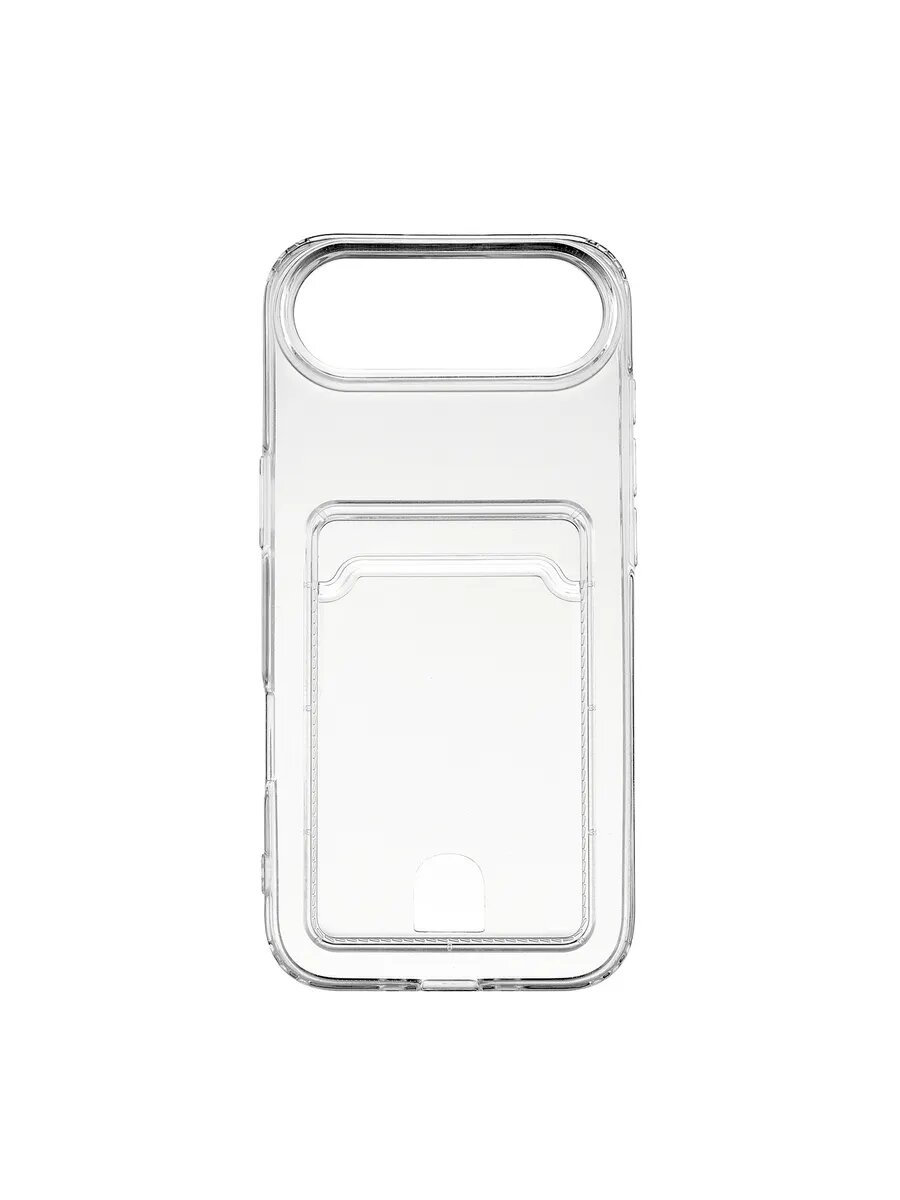 Чехол на iPhone Air ROCKET с отделением для карты Clear Plus — фото 1