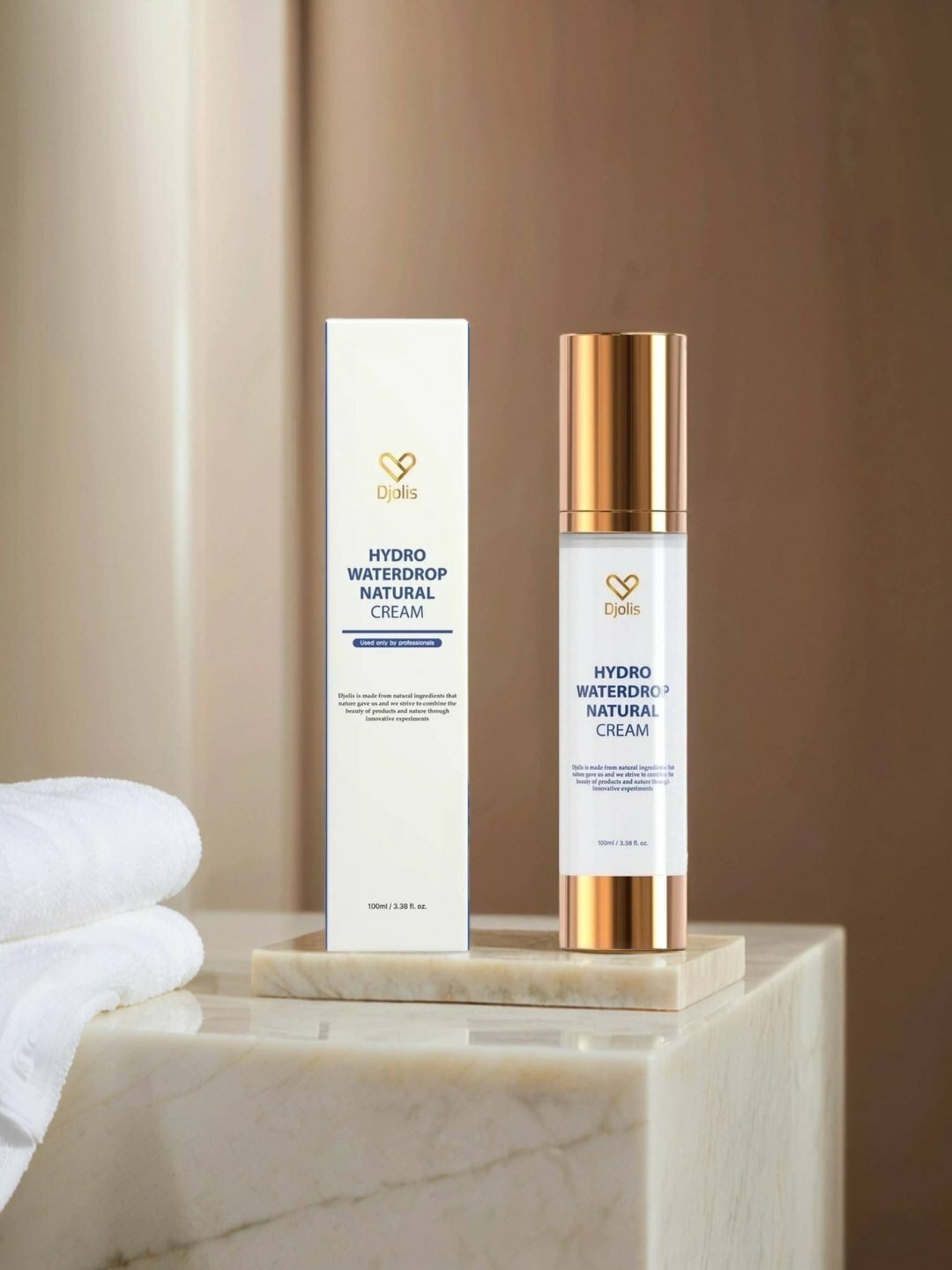 Djolis Hydro Waterdrop Natural Cream, для сухой, нормальной и комбинированной кожи, 20 мл