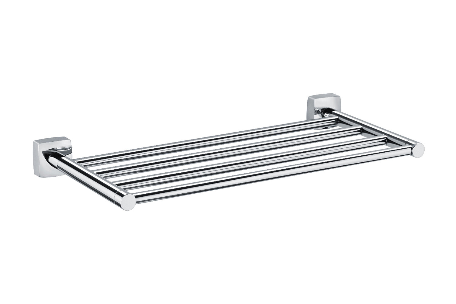 Полка Fixsen Kvadro FX-61316 хром 21 см 4.3 см 44 см