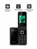 Мобильный телефон Novey Z320 GSM, раскладной, 2 SIM, Bluetooth, серебристый