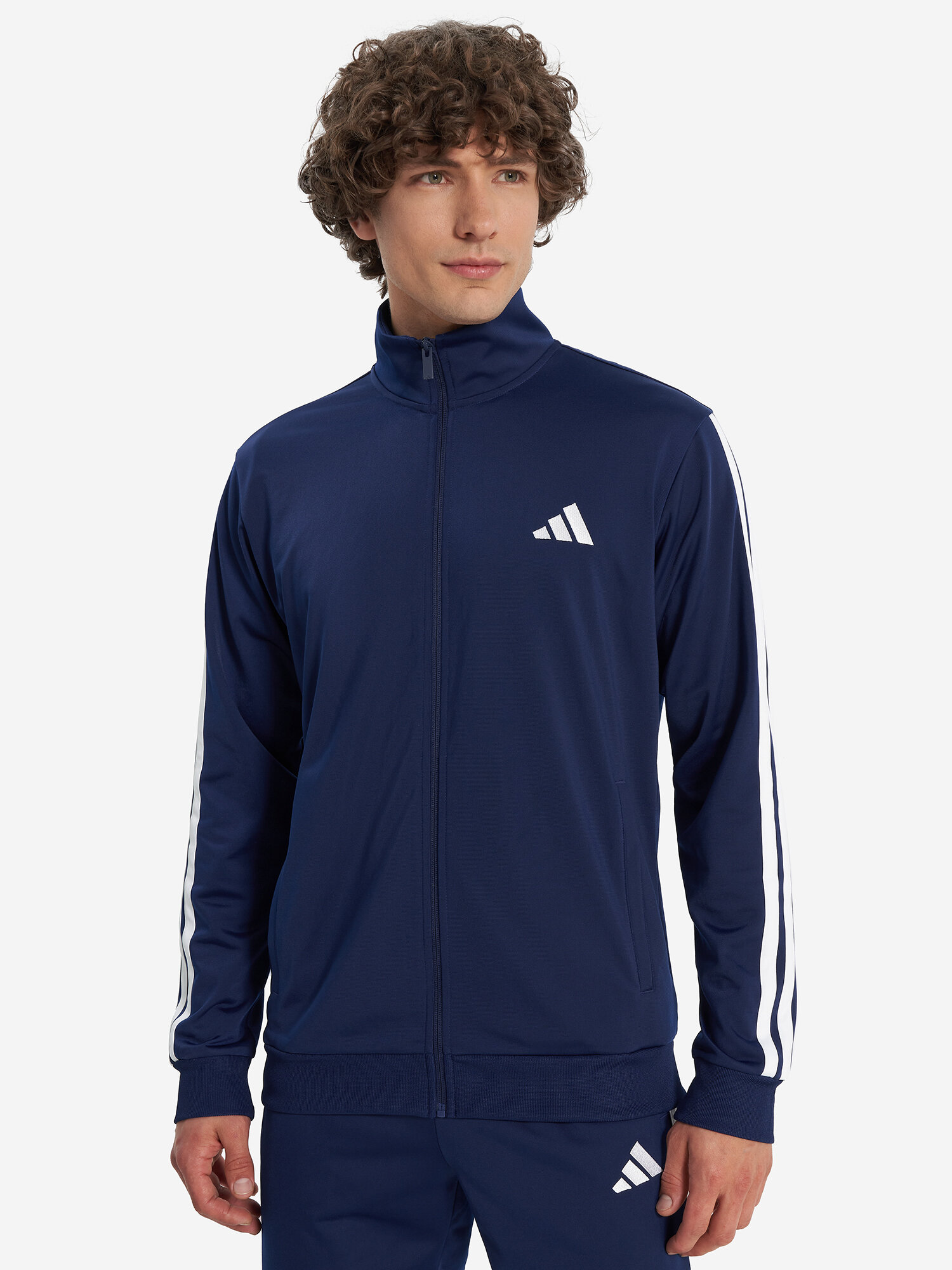 Комплект одежды adidas, размер 2XL, синий — фото 1