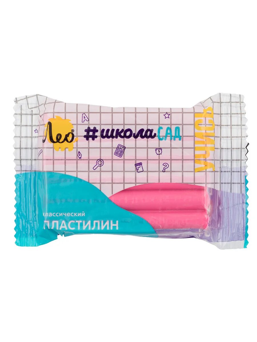 Пластилин розовый 50 гр