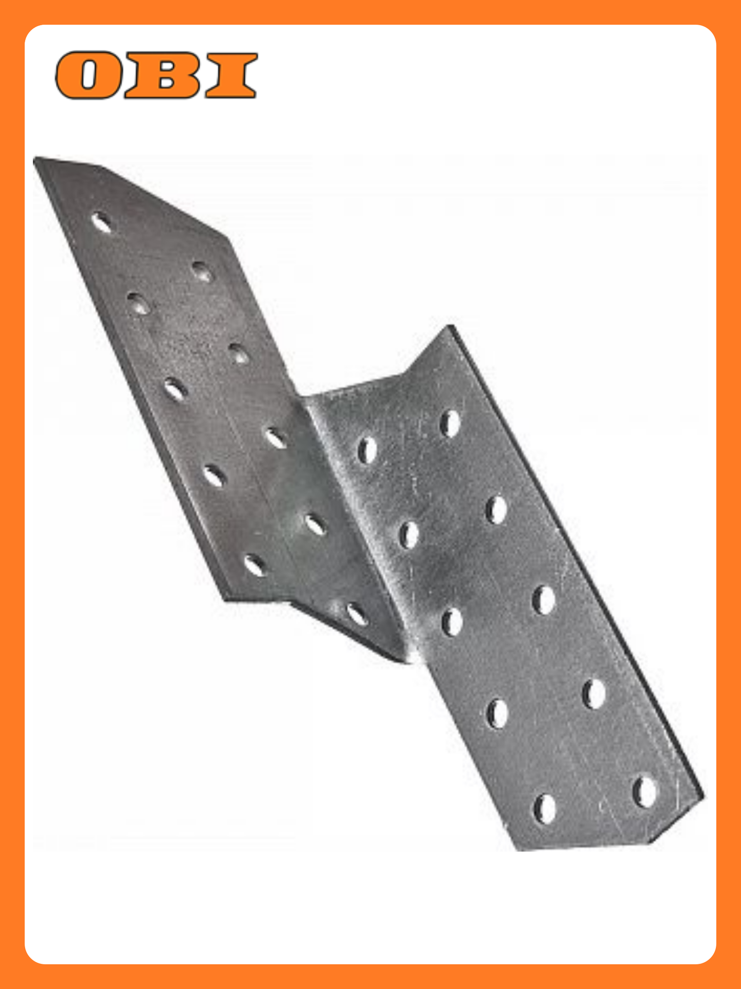 Держатель балки Tech-KREP перфорированный оцинкованная сталь 190x40x2 мм