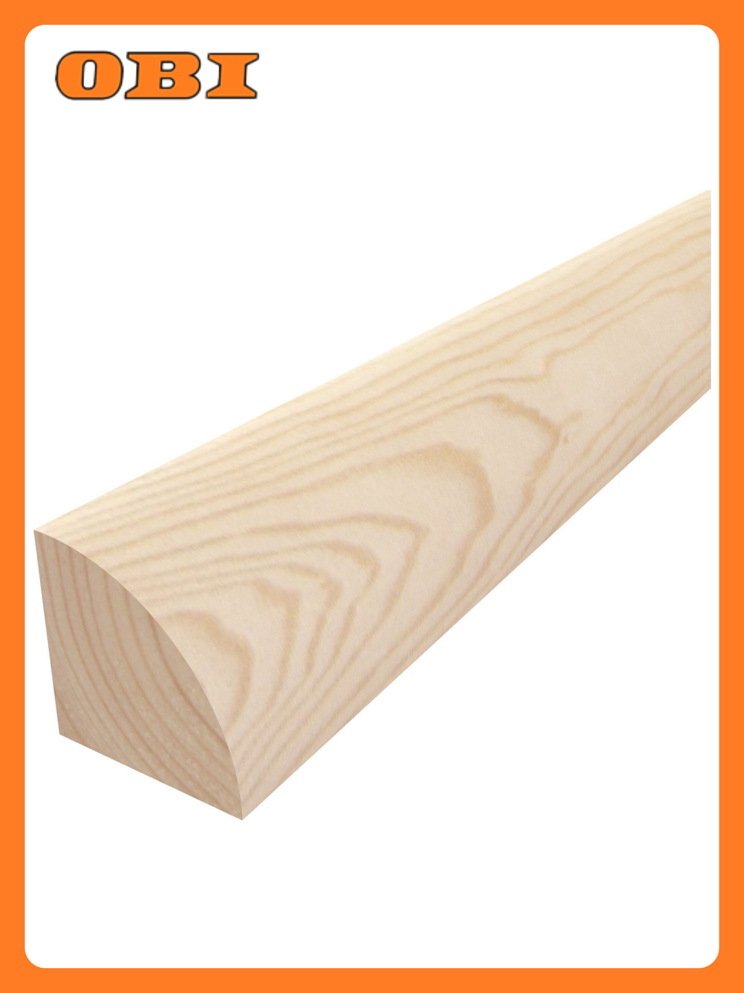 Штапик строганный хвоя сорт Экстра 2400х10x10 мм