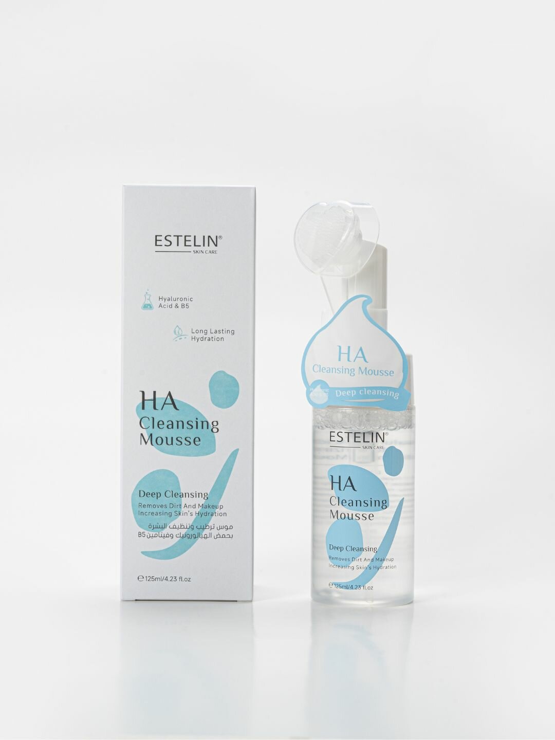 Пенка для лица Dr. Rashel Estelin, с гиалуроновой кислотой, 125мл