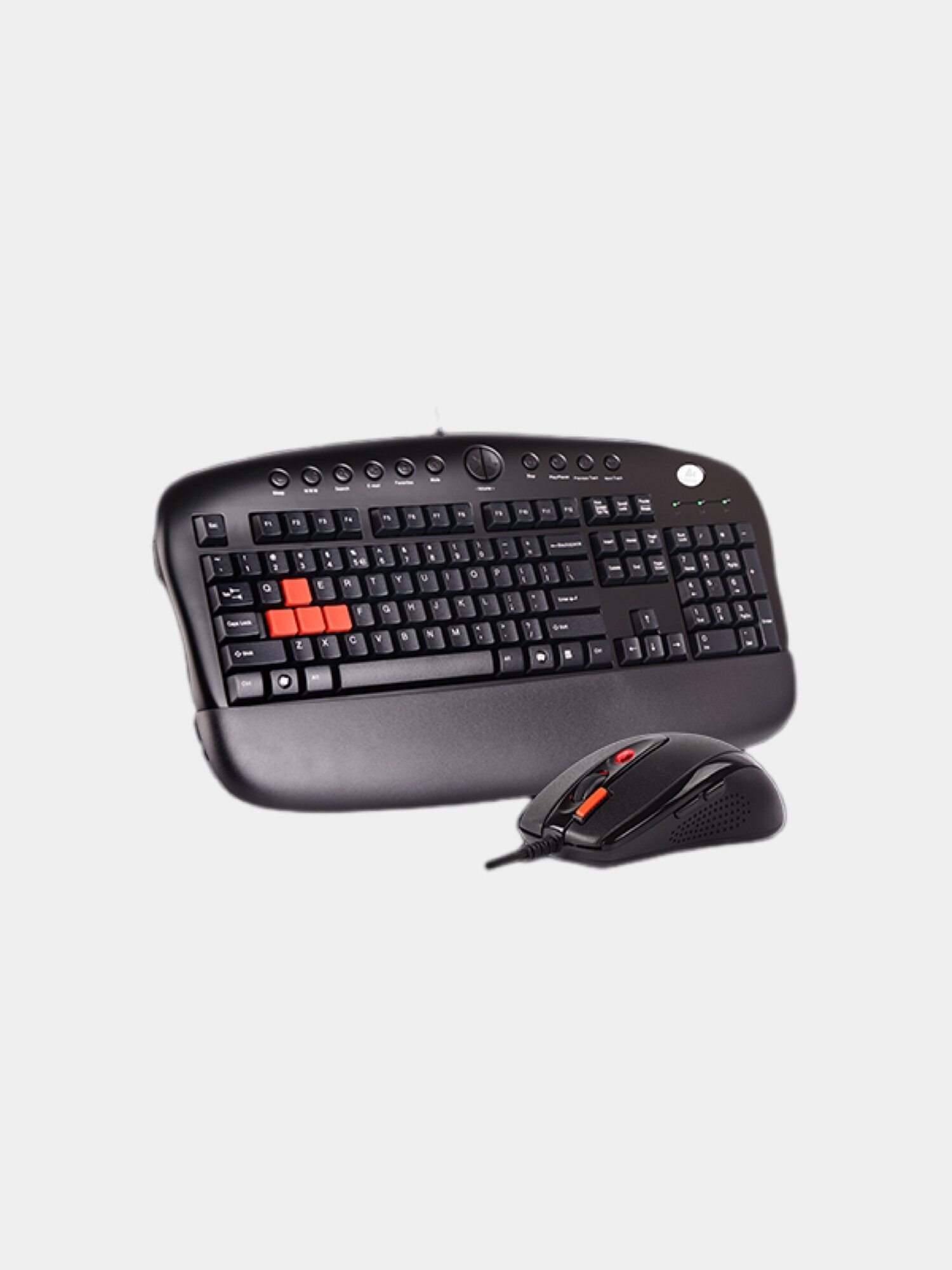 Клавиатура + мышь A4Tech KX-2810BK — фото 1