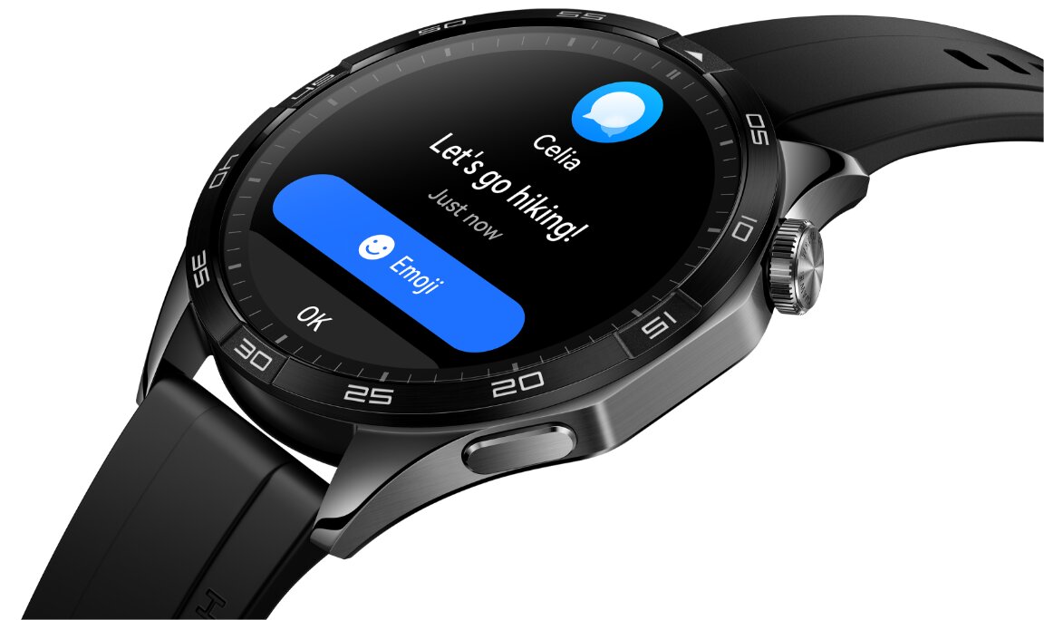 Умные часы HUAWEI Watch GT 4 46 мм, Черный, AMOLED дисплей, GPS, 100+ режимов, до 14 дней