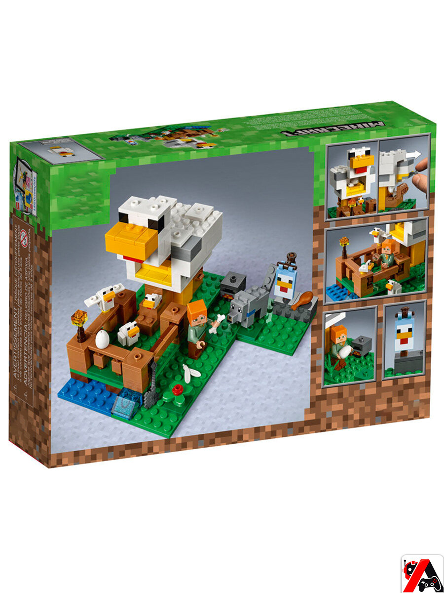 Конструктор Майнкрафт Курятник — фото 1