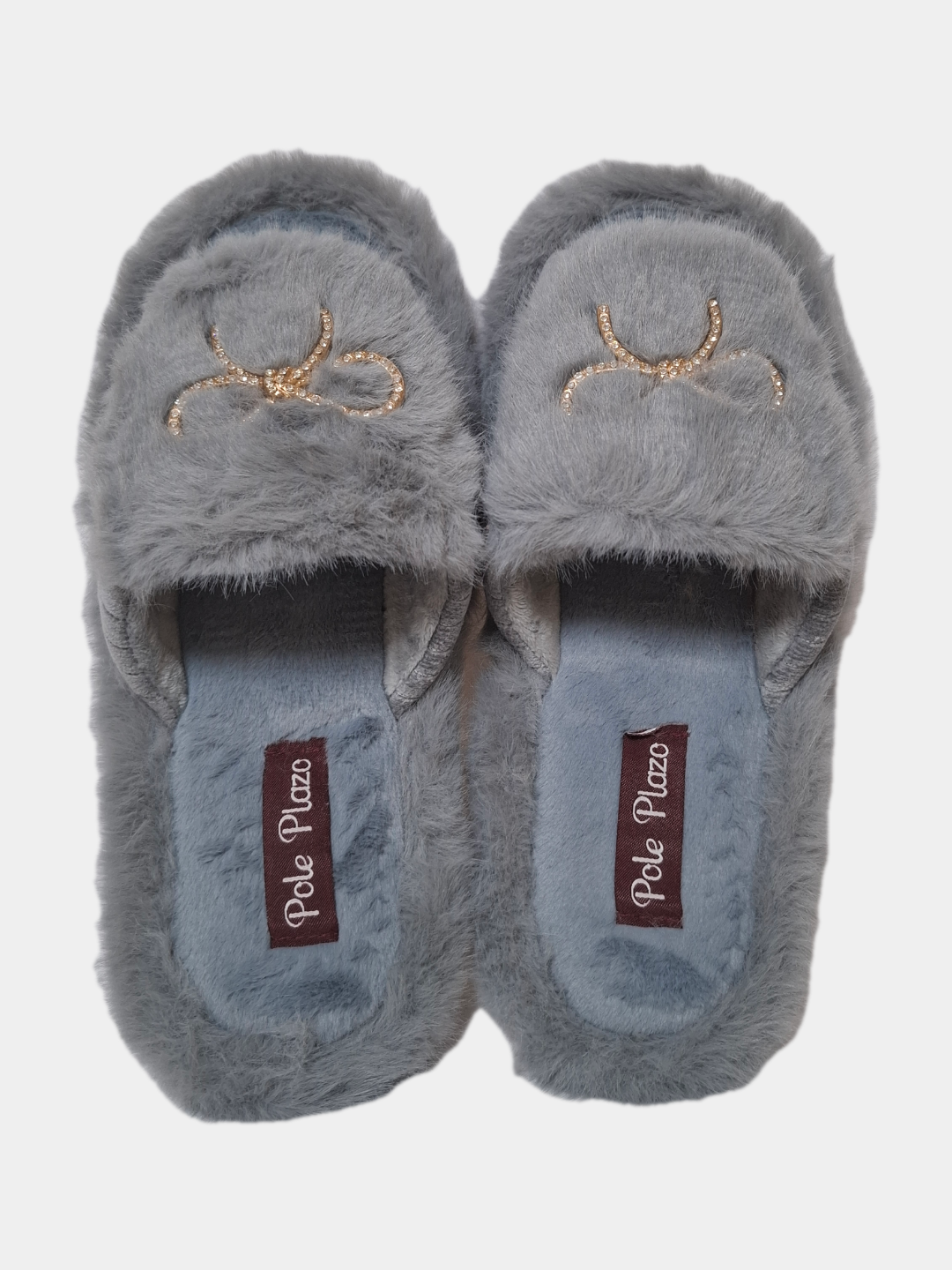 Тапочки, размер 36-37, серый — фото 1