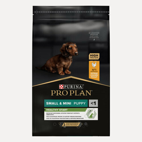 Изображение товара Сухой корм для щенков мелких и карликовых пород Pro Plan Small & Mini Puppy с курицей 7 кг