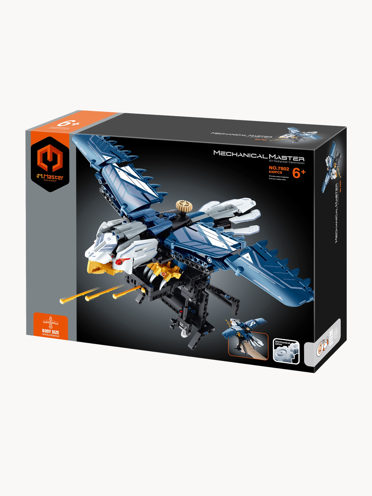 Конструктор iM Master 7802 Сокол Mechanical Master  630 дет 