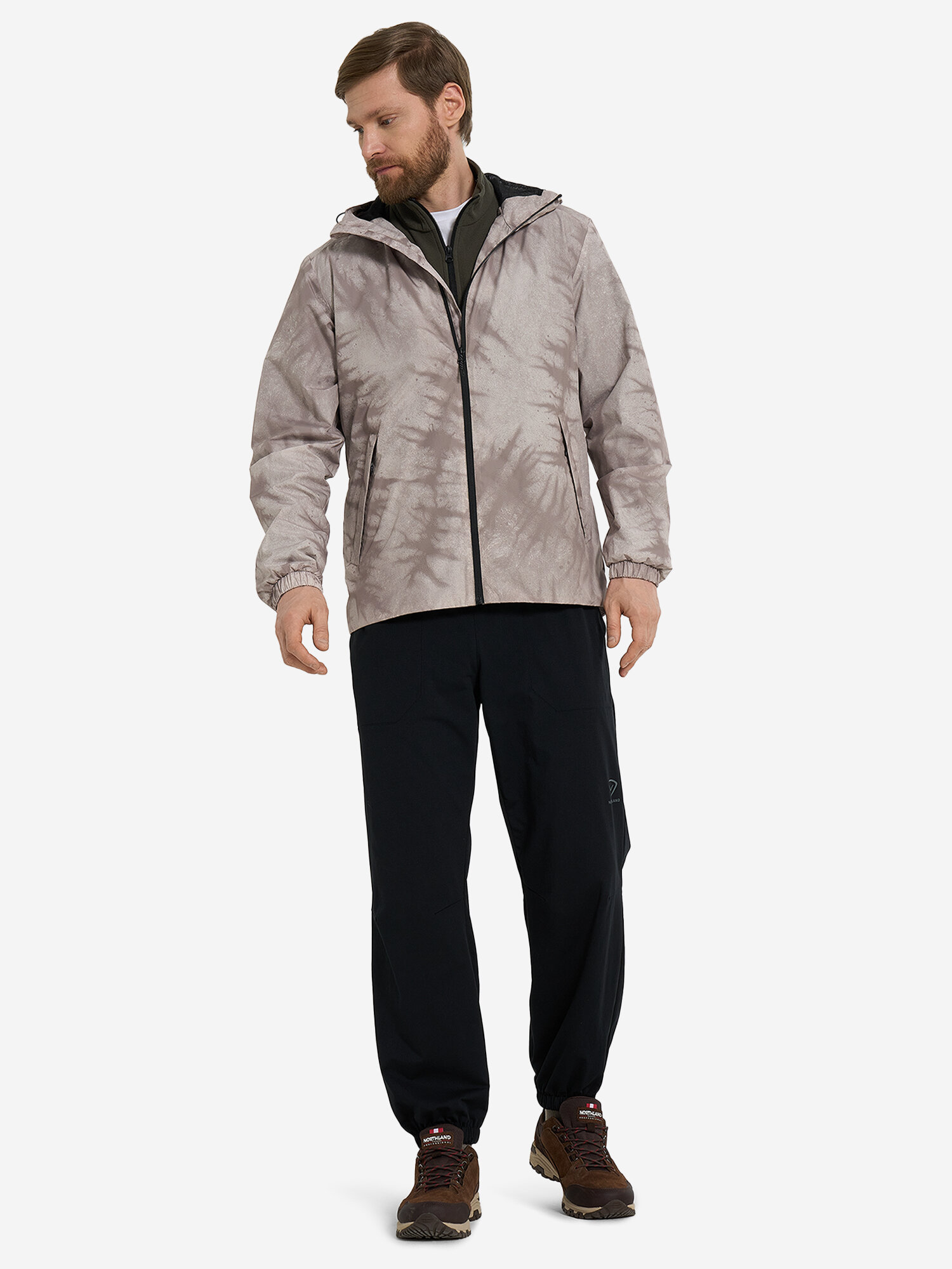 Ветровка Northland, размер 56-58, коричневый — фото 1