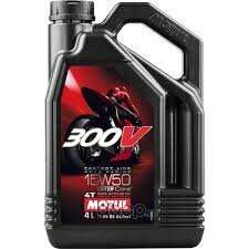 Масло моторное 4T Motul 300V 4T Factory Line Road Racing 15W50 1 л 104125