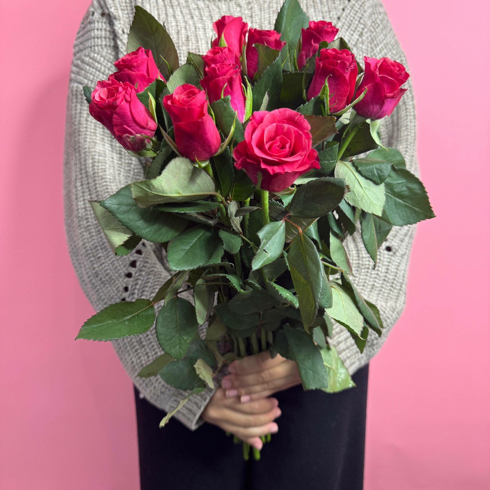 Букет из 11 голландских роз Такази