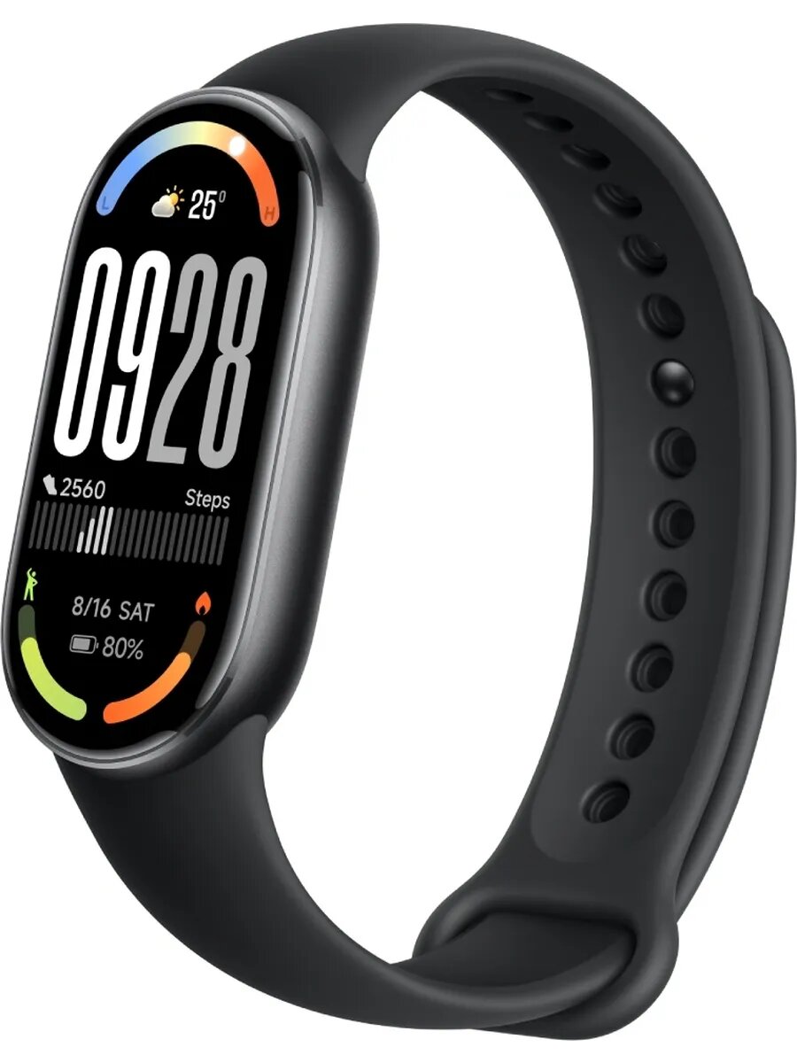 Фитнес-трекер Smart Band 10 AMOLED корп: черный