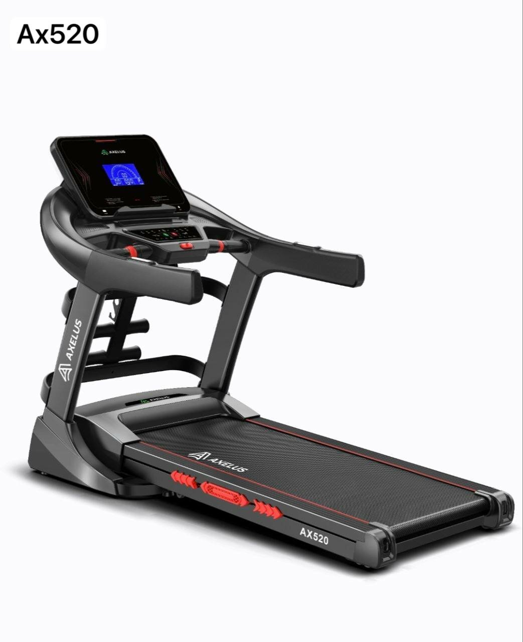 Беговая дорожка Axelus 520, грузоподъемность до 150кг, 2-моторная