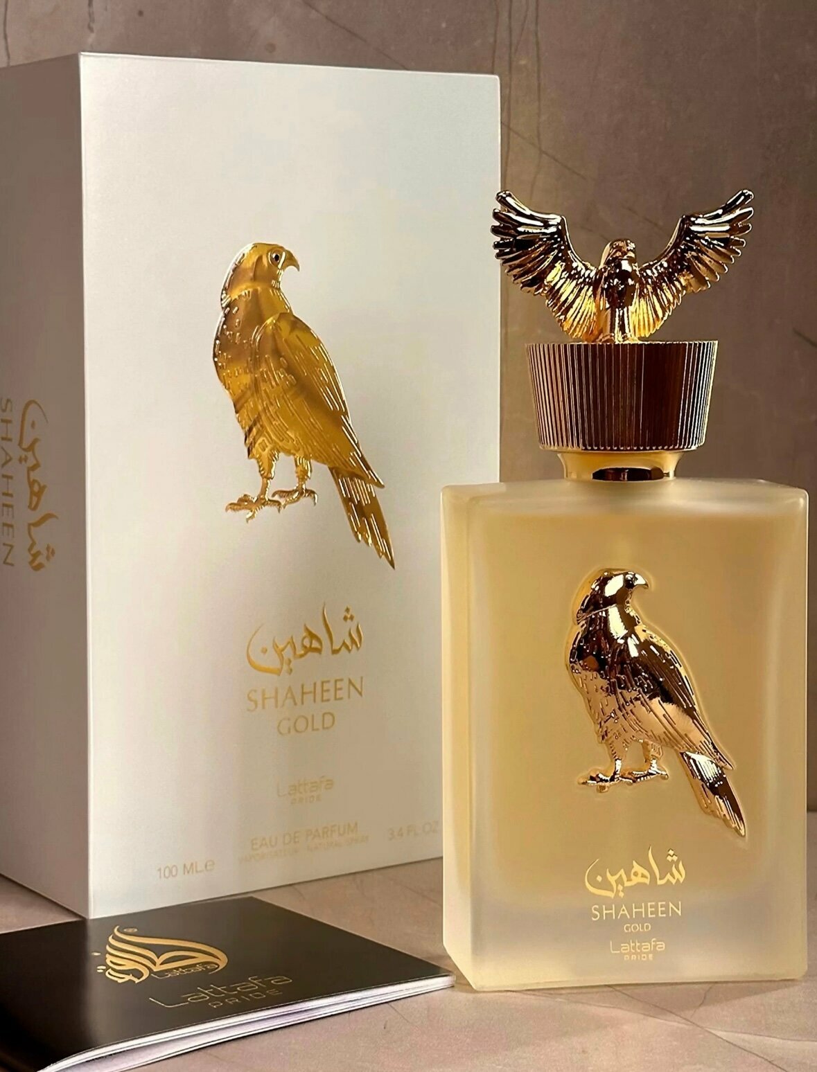 Парфюмерная вода Lattafa Shaheen Gold, восточные ноты, унисекс