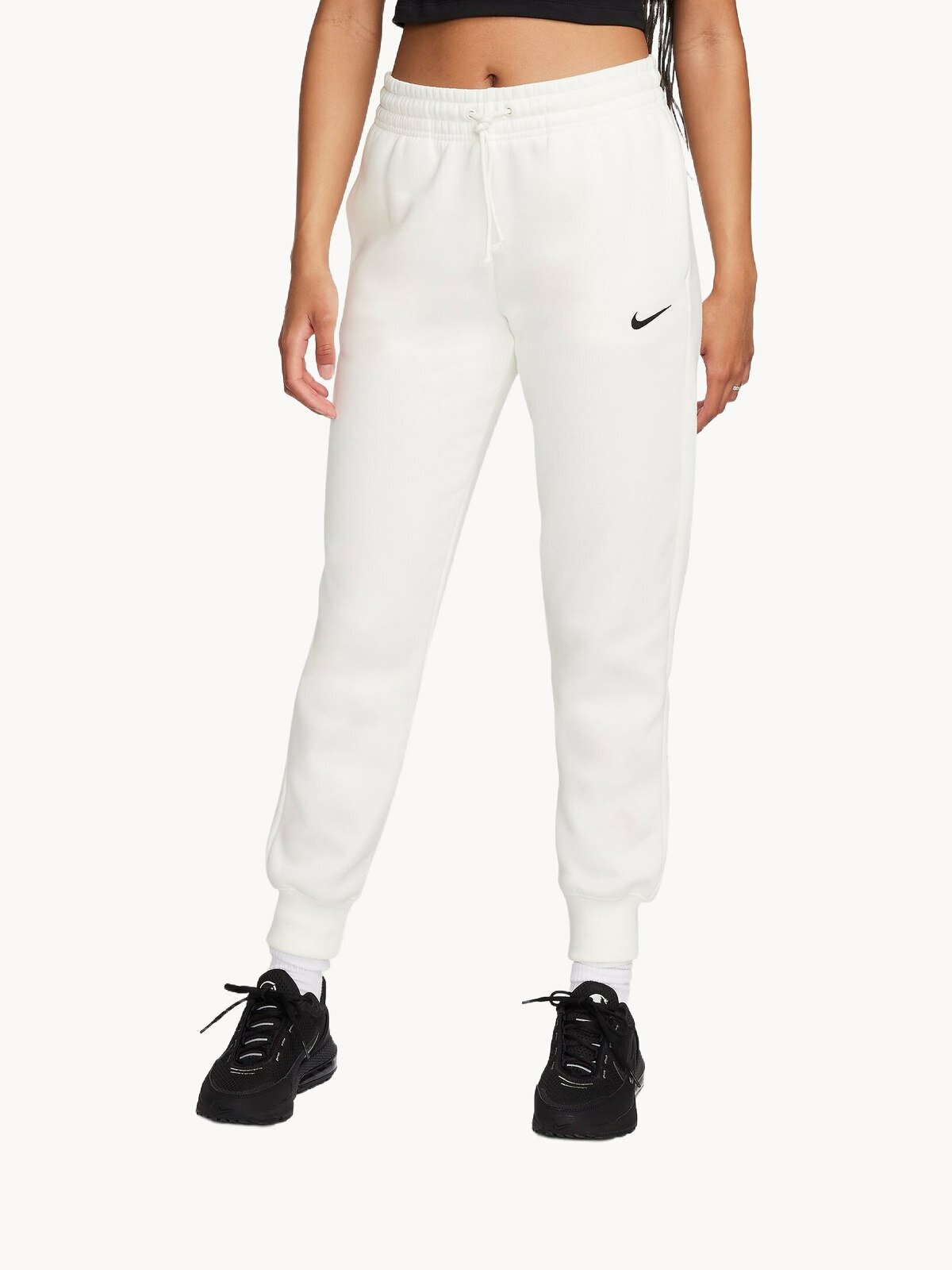 Брюки спортивные NIKE Phoenix, размер XS, белый