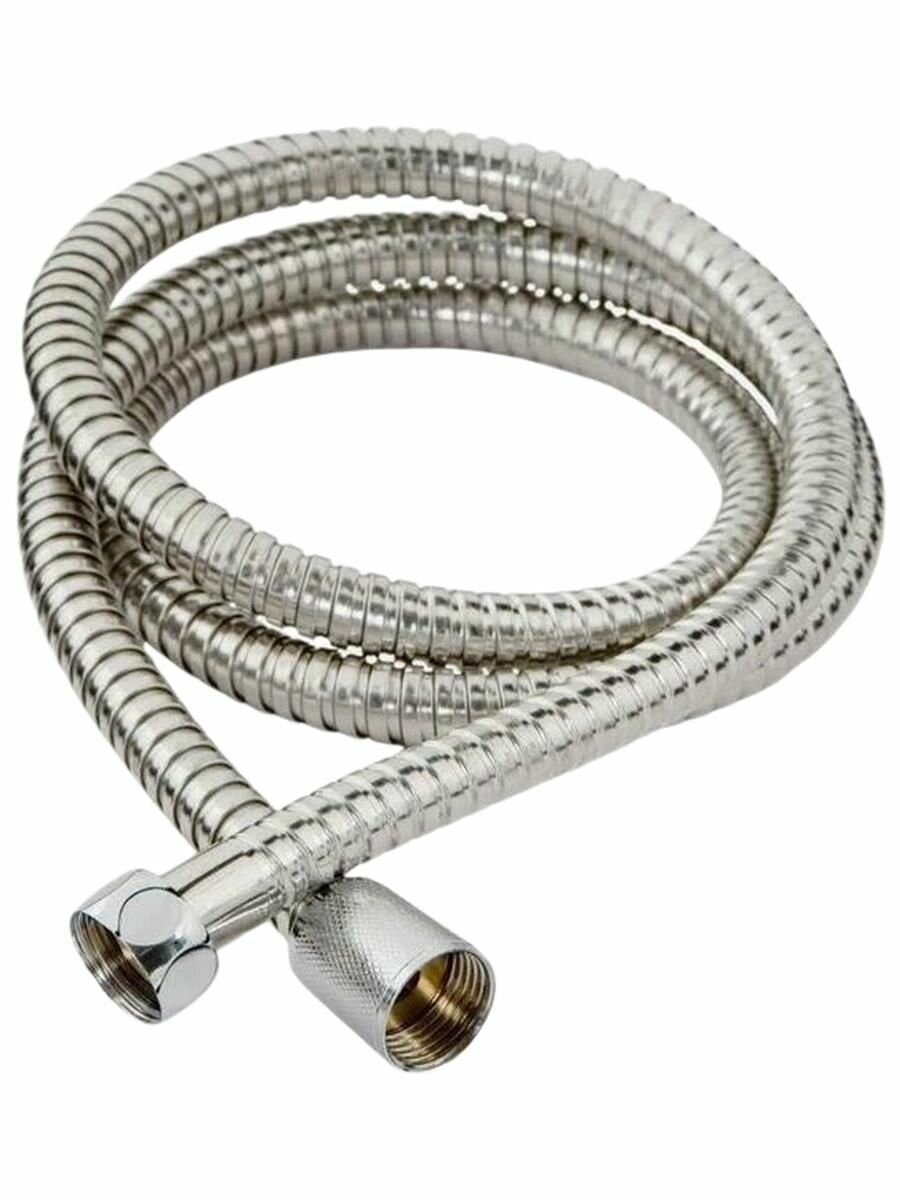 Шланг д/душа 1/2"х1/2" конус нерж d14ммх150см. дв. зажим 20349