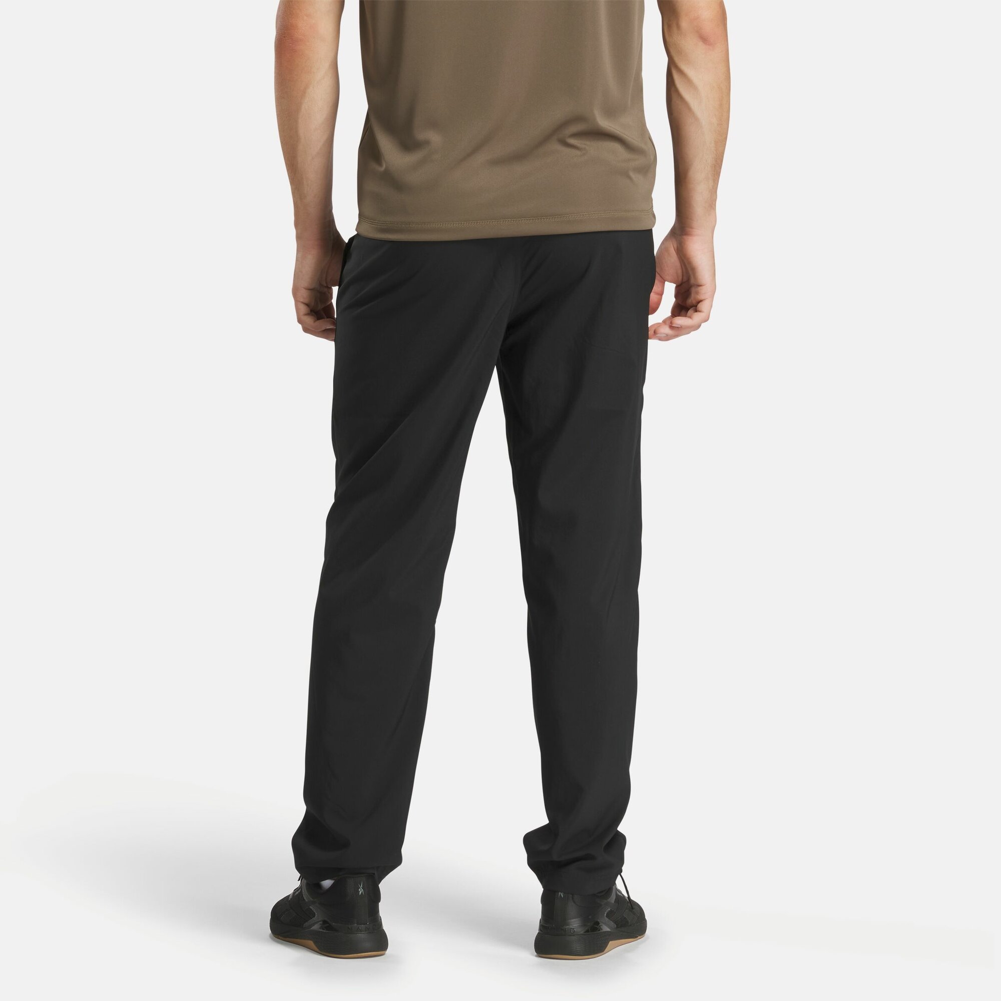 Брюки Reebok ID TRAIN WOVEN UNLINED, размер 2XL INT, черный — фото 1