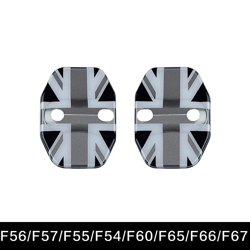 Наклейка на дверную ручку BMW Mini Cooper 2024 New Energy - Серый бежевый отдельный комплект для серии F