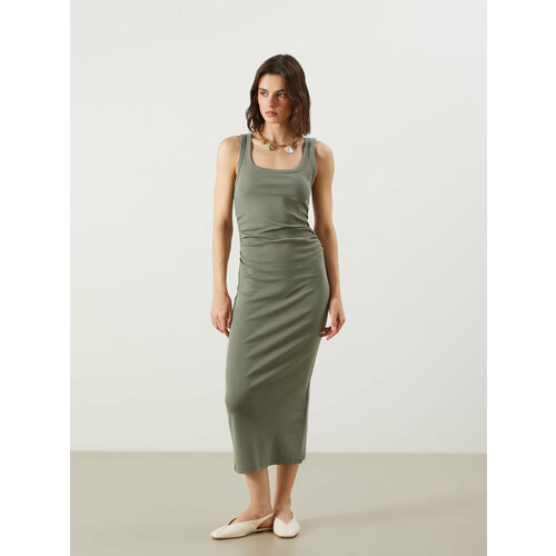 фото Платье lc waikiki, размер m, khaki