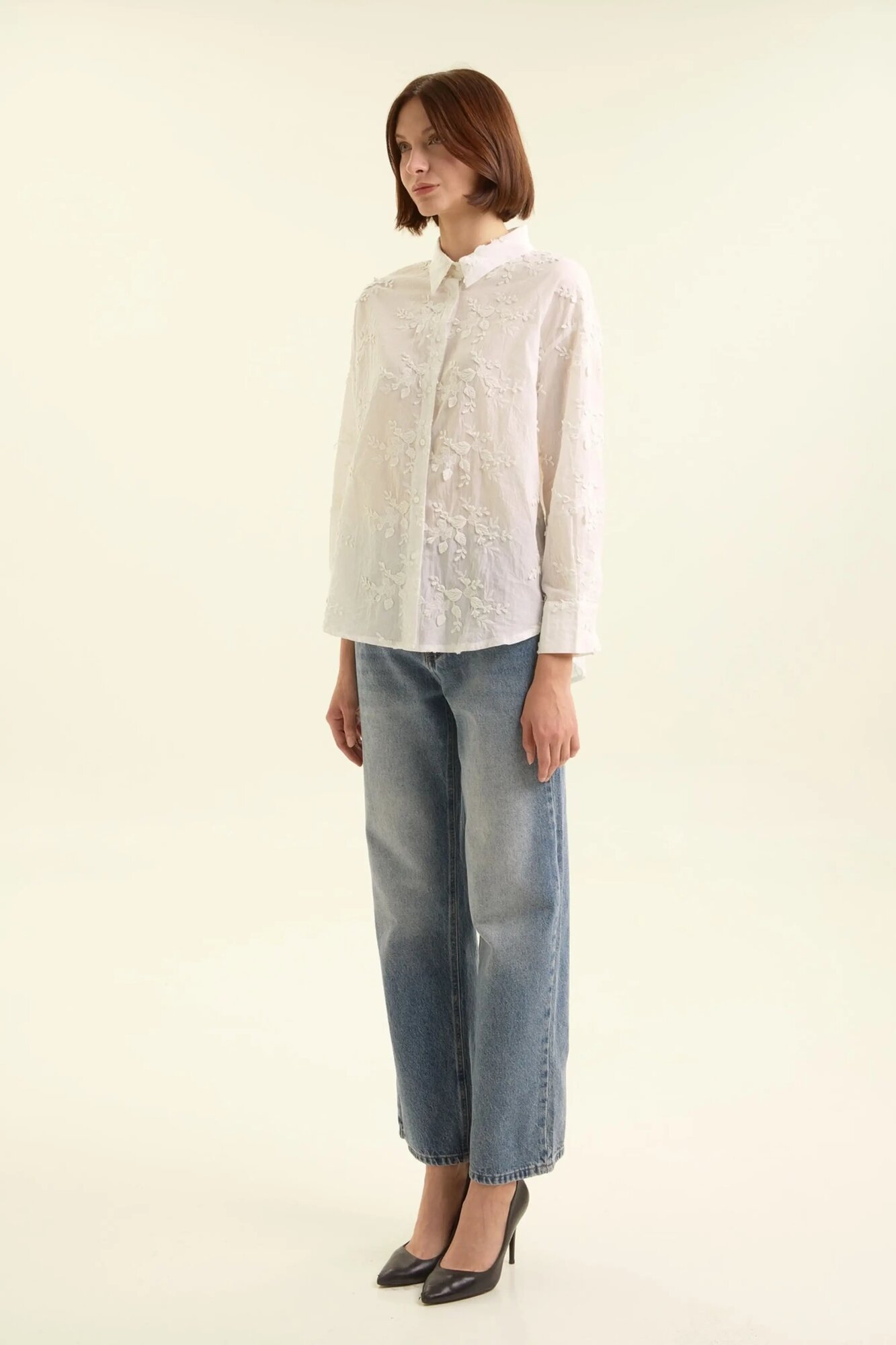 Рубашка Selfie, размер S, белый — фото 1