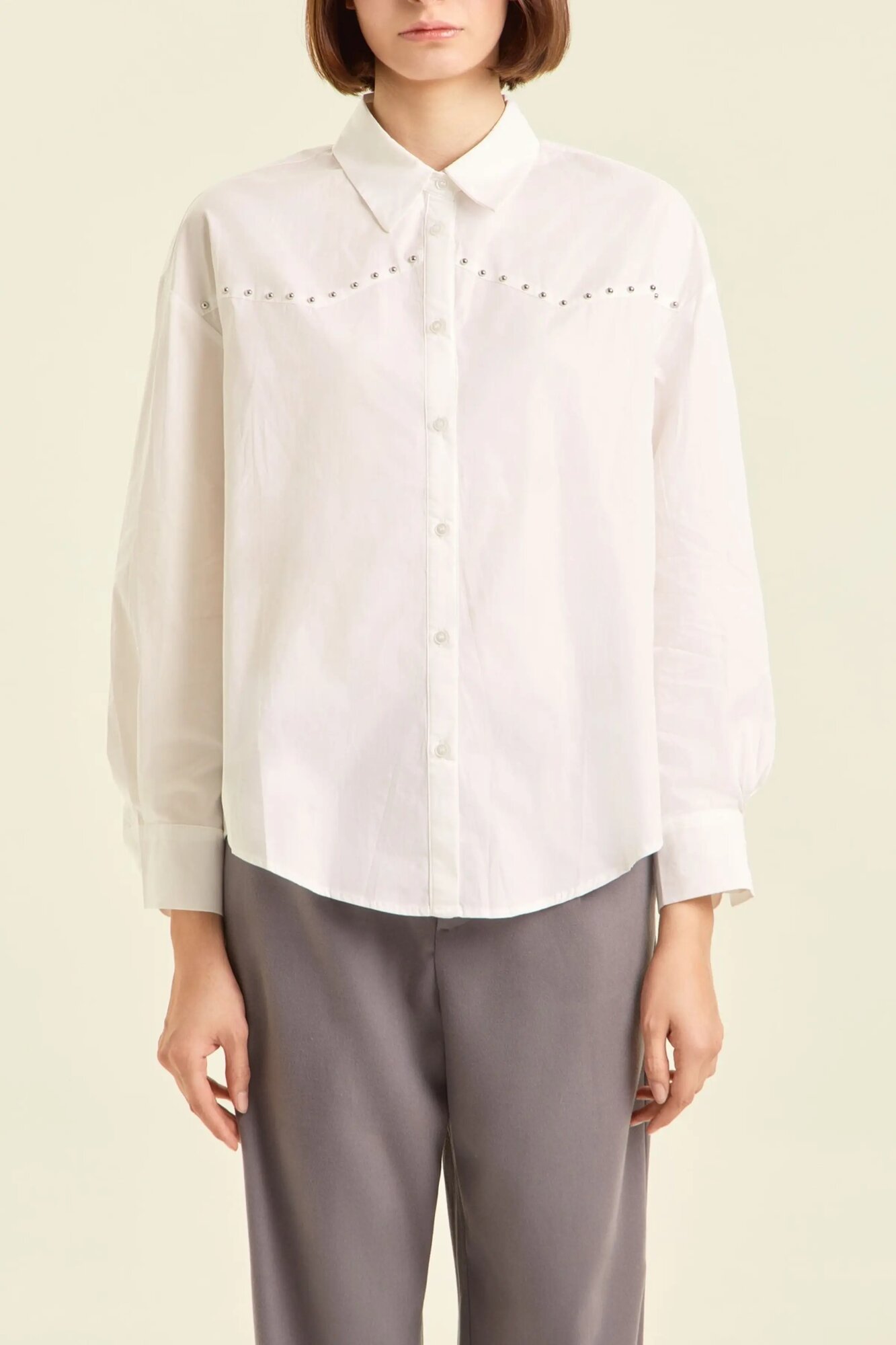 Рубашка Selfie, размер S, белый — фото 1