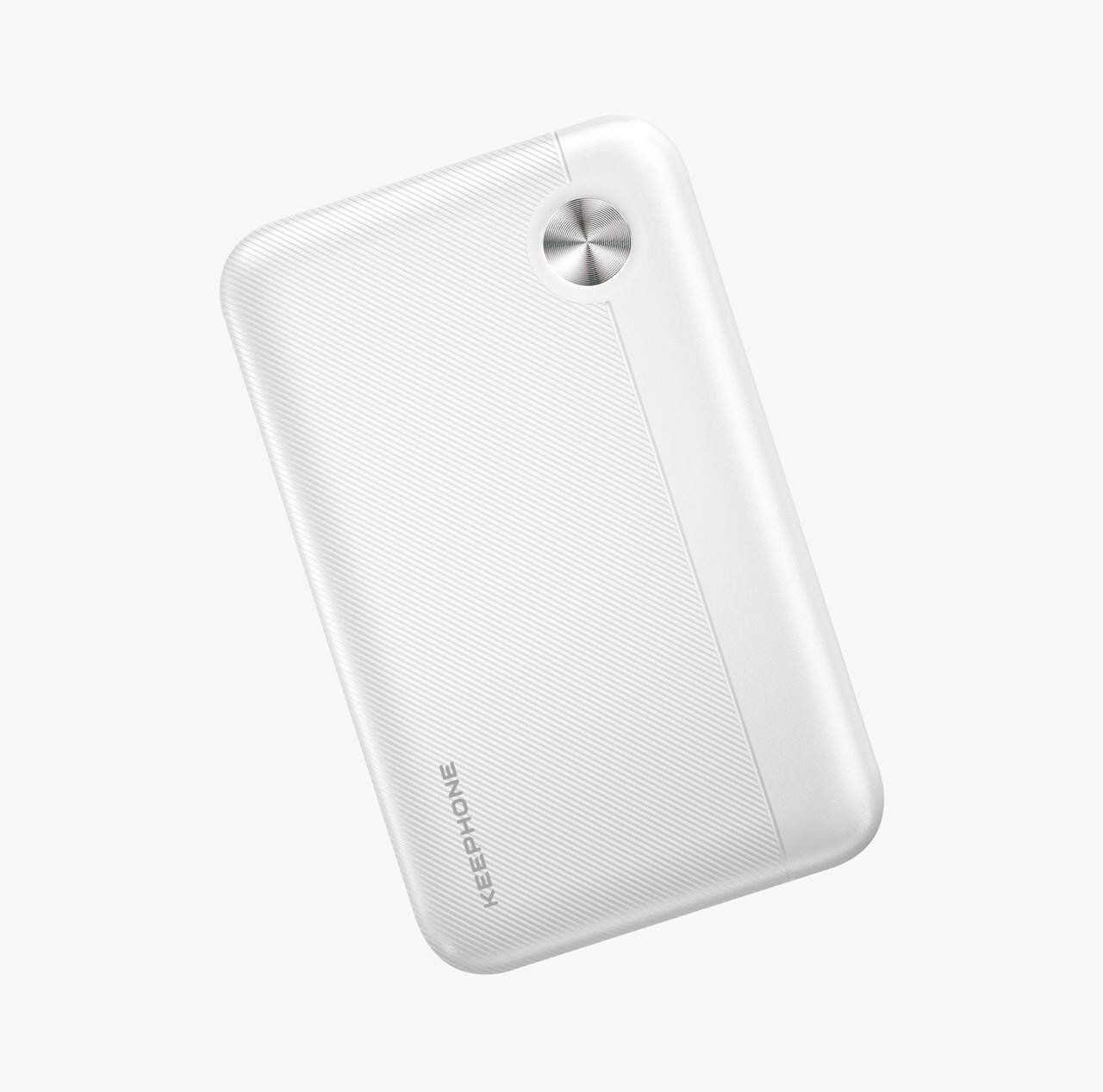 Keephone MILLER Power Bank 10000 mAh, Type-C + Lightning, быстрая зарядка PD 20W / QC 22.5W, 4 устройства одновременно