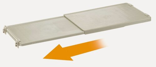 Изображение товара Полка в клетки для грызунов Ferplast L UNIVER раздвижная, 40-64 x 26,5 x h 2 см