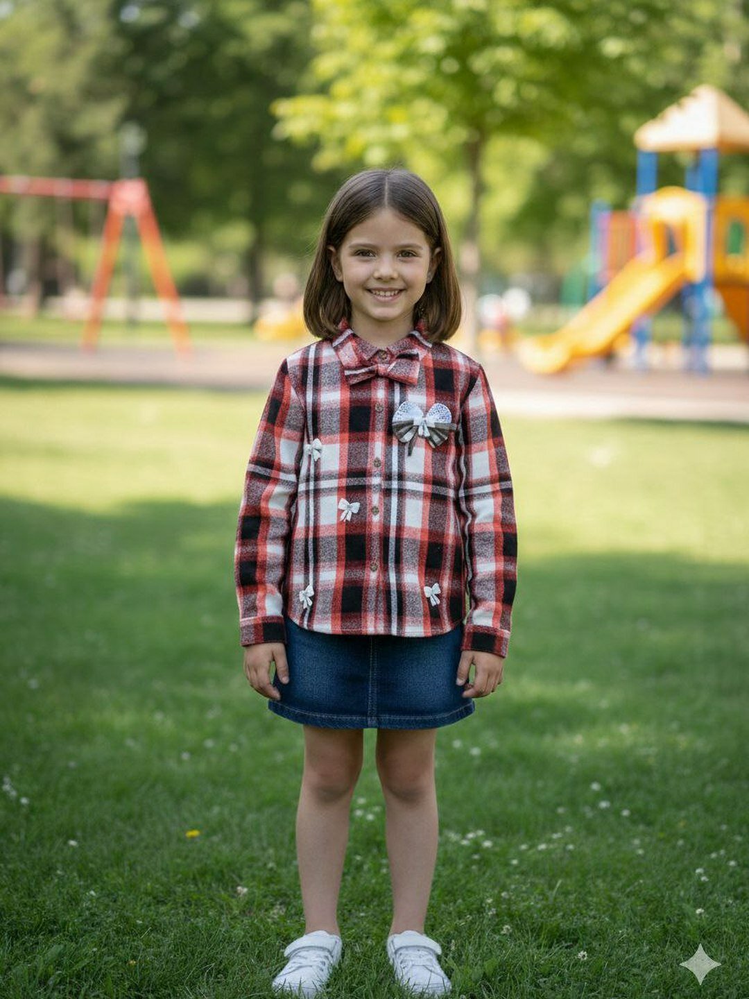 Школьное платье Klitkali ko`ylak, комплект