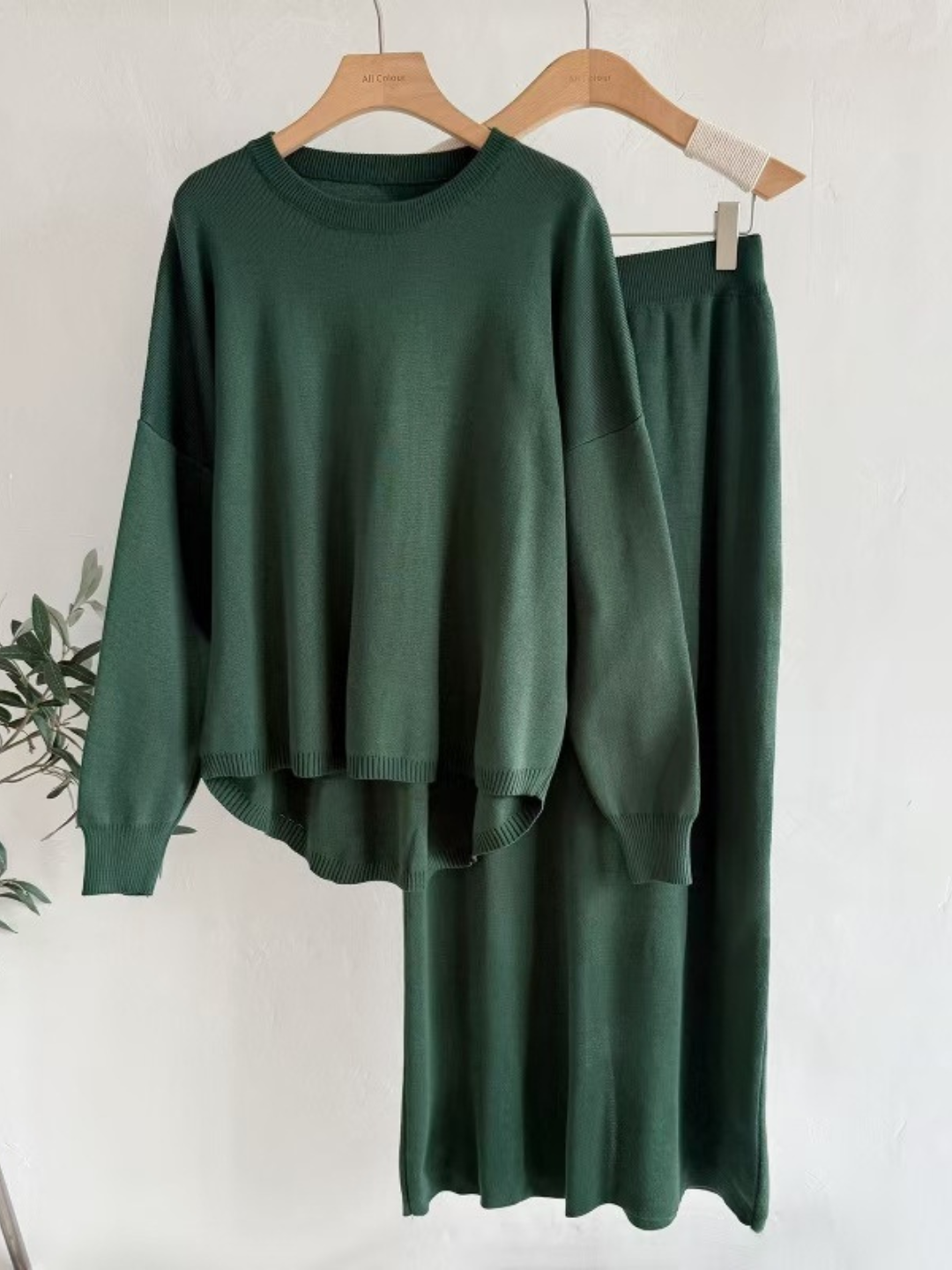 Комплект одежды Женский трикотажный костюм двойка