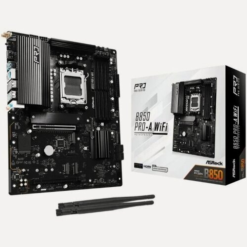 Изображение товара Материнская плата Asrock B850 PRO-A WIFI (AM5, ATX)