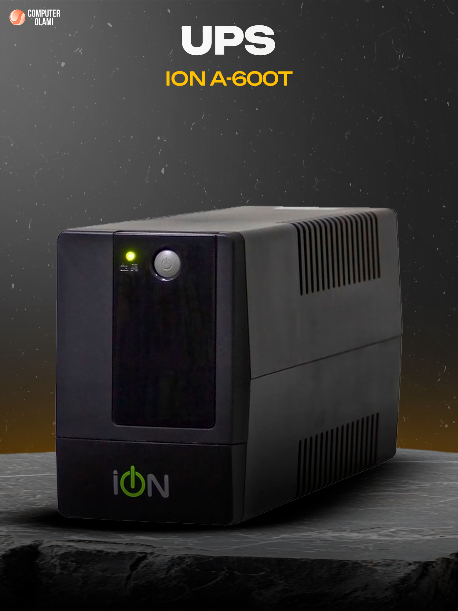 ION A-600T — ИБП мощностью 600VA для защиты компьютера и офисной техники от отключений электричества.