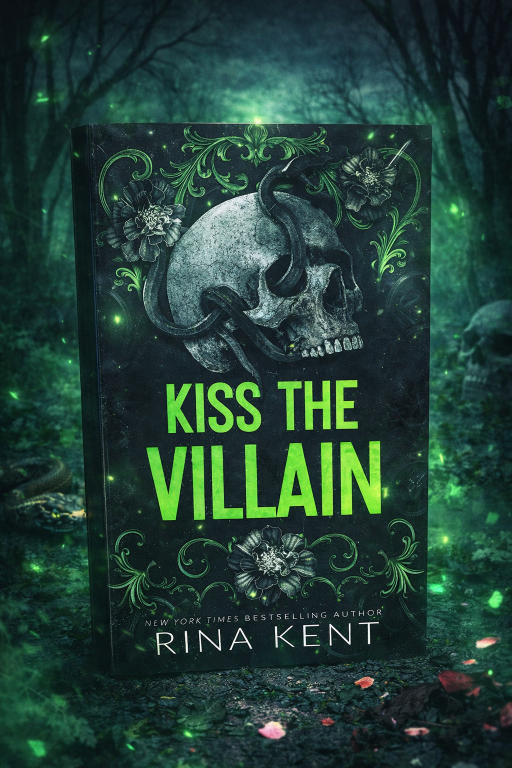 Kiss the Villain — Рина Кент, тёмный и страстный роман о запретной любви