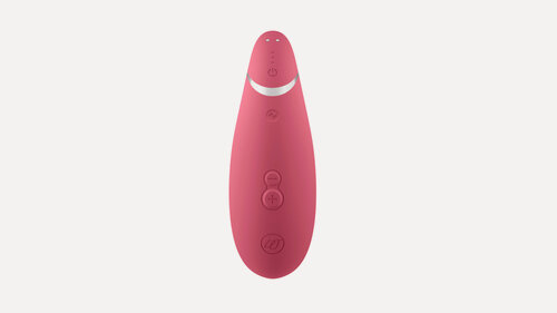 Изображение товара Клиторальный стимулятор Womanizer Premium 2 розовый бесконтактный вакуумно-волновой вибратор для клитора