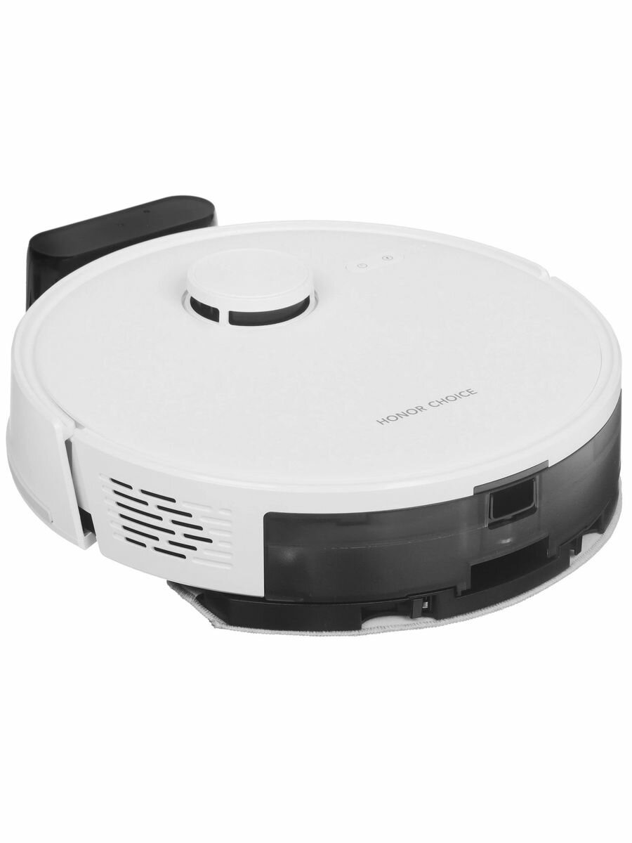 Робот-пылесос Honor Choice R3 Pro, 5500 Па, LiDAR навигация, влажная и сухая уборка, управление со смартфона, белый